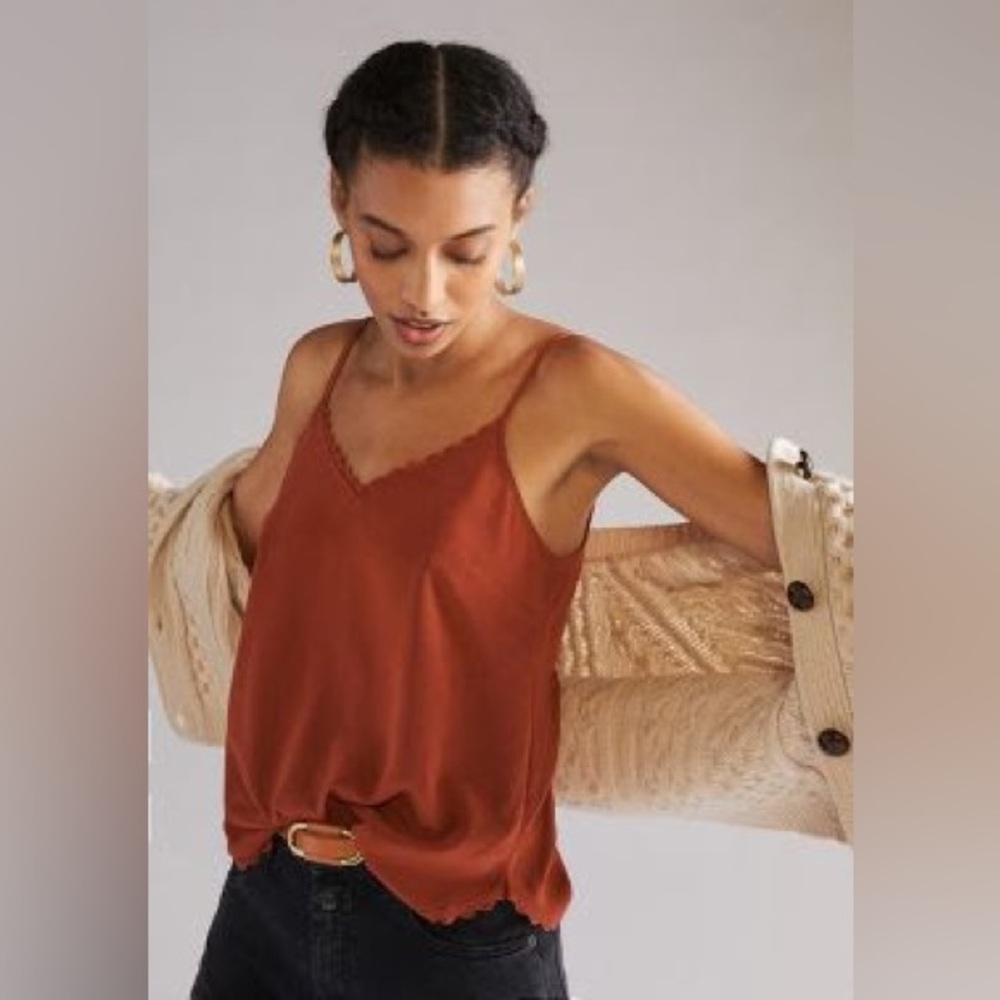 Daily Practice by Anthropologie Silk Camisole